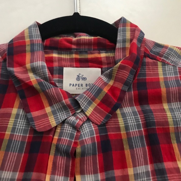 Anthropologie plaid button Down - Picture 2 of 4